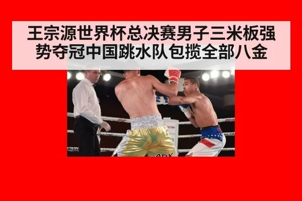 王宗源世界杯总决赛男子三米板强势夺冠中国跳水队包揽全部八金