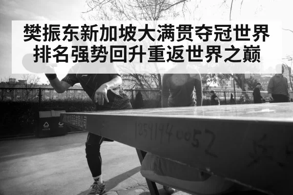 樊振东新加坡大满贯夺冠世界排名强势回升重返世界之巅